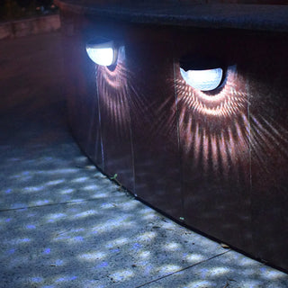 Compact Solar Light for Wall with Elegant Water Drop Lighting for Outdoor