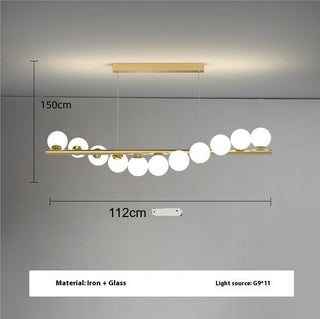 Dining Room Chandelier Creative 3D Long Chandelier