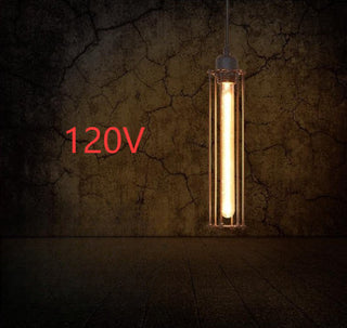 Retro Industrial Style Chandelier Creative Personalized Decoration Lamps Clothing Store Bar Restaurant Flute Three-end Ceiling Lamp