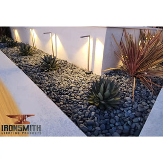 12V Brass Waterproof Walkway Lights - LED & Halogen | G4 Bulb Not Included
