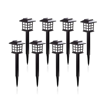 LED Solar Pathway Lights - Waterproof Outdoor Garden & Walkway Decor