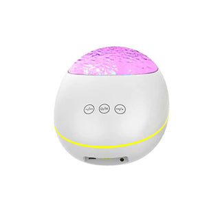 LED Star Projector Night Light with USB Control and Music Player