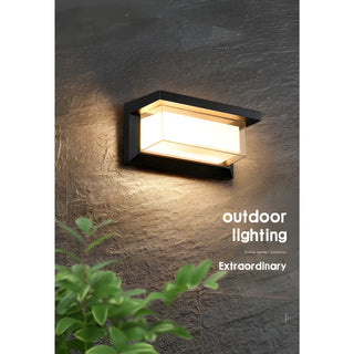 LED Wall Light Lamp with PIR Motion Sensor and Waterproof