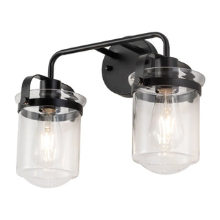 Modern Wall Lights Sconces with Clear Glass Shade and E26 Socket