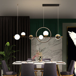 Nordic Creative Restaurant Long Chandelier Modern Simple Personality