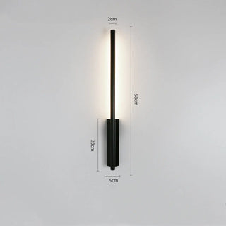 Nordic Style Wall Lamps for Living Room with Elegant Golden Lines