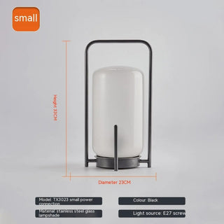 Portable Solar Powered Garden Light for Outdoor Ambience