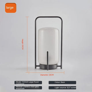 Portable Solar Powered Garden Light for Outdoor Ambience