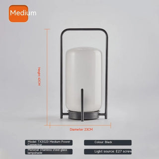 Portable Solar Powered Garden Light for Outdoor Ambience