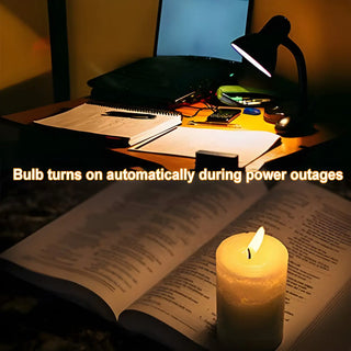 Portable Waterproof Rechargeable LED Light Bulb for Camping & Fishing
