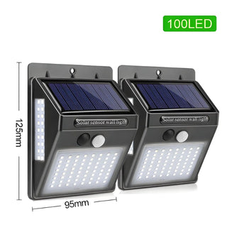 Smart & Energy-Efficient LED Solar Motion Detection Light