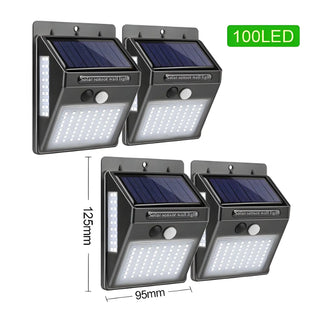 Smart & Energy-Efficient LED Solar Motion Detection Light