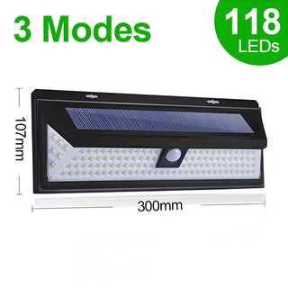 Smart & Energy-Efficient LED Solar Motion Detection Light