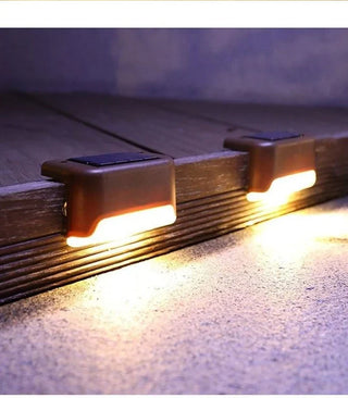 DecorBites™ Solar LED Outdoor Stair Lights Set