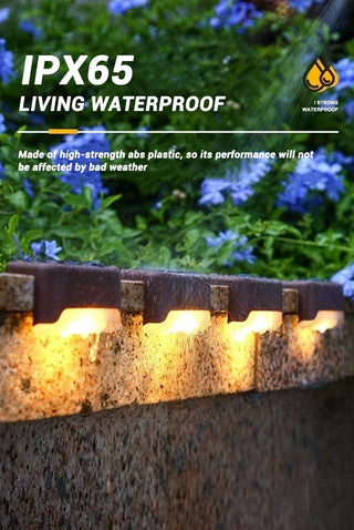 DecorBites™ Solar LED Outdoor Stair Lights Set