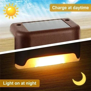 DecorBites™ Solar LED Outdoor Stair Lights Set