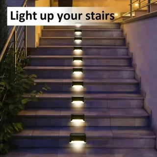 DecorBites™ Solar LED Outdoor Stair Lights Set