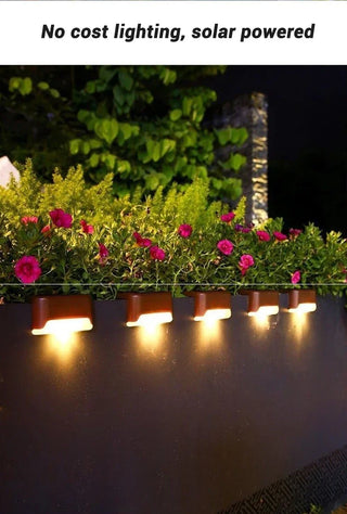 DecorBites™ Solar LED Outdoor Stair Lights Set
