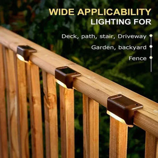 DecorBites™ Solar LED Outdoor Stair Lights Set