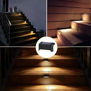 DecorBites™ Solar LED Outdoor Stair Lights Set