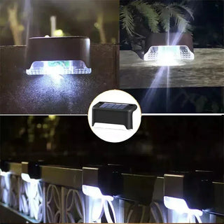 DecorBites™ Solar LED Outdoor Stair Lights Set