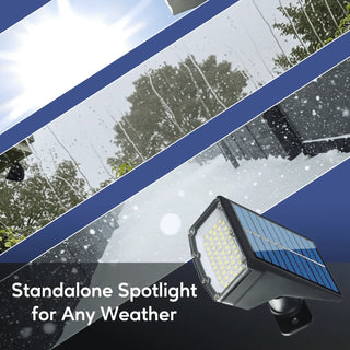 Solar Spot Lights Outdoor with Spike - 2 Pack