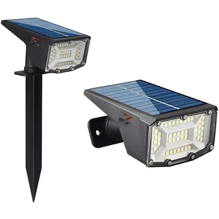 Solar Spot Lights Outdoor with Spike - 2 Pack
