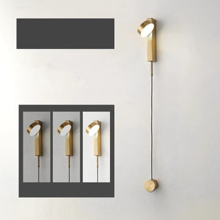 Stylish Wall Lamp for Bedroom with LED Rotating Design