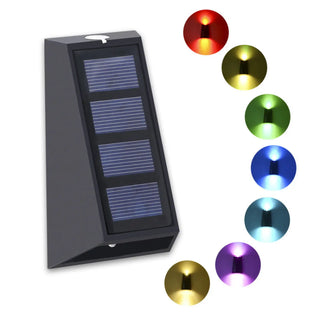 Wall-Mounted Solar Light for Outside Garden & Courtyard with Waterproof