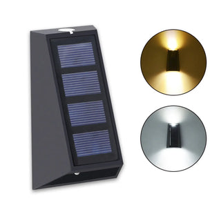 Wall-Mounted Solar Light for Outside Garden & Courtyard with Waterproof