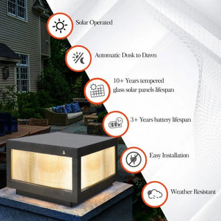 Waterproof Dimmable Solar LED Lights for Outside